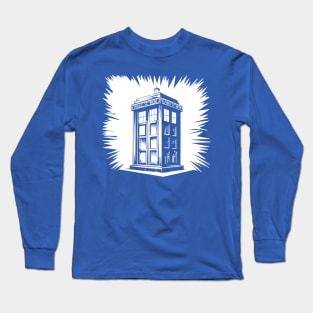 Tardis Design Long Sleeve T-Shirt